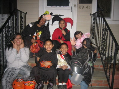 Our trick or treat group